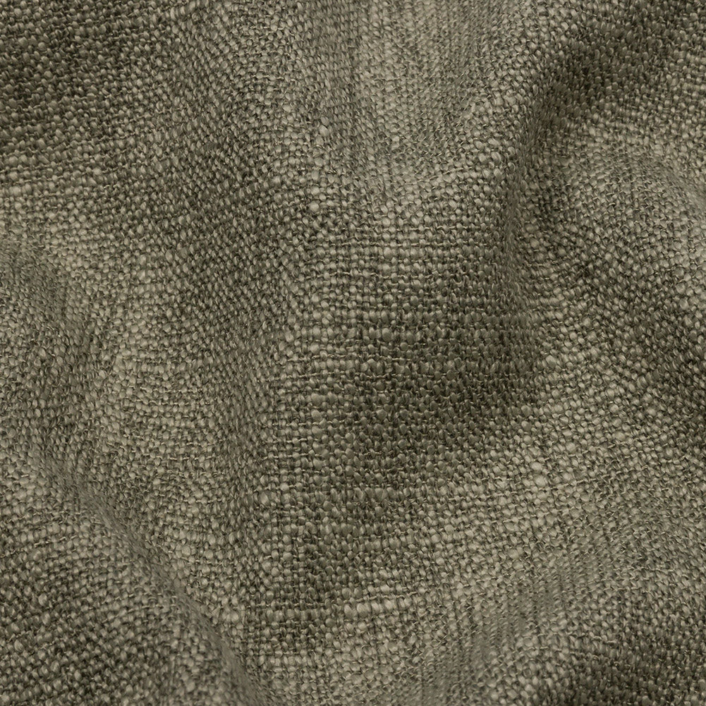 Soft Textured Recycled Polyester Drapery Woven - Olive - British Imported - Joann Fabrics
