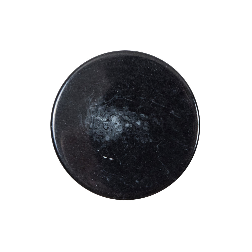 Italian Black Glossy Plastic Button - 40L/25.5mm - Joann Fabrics