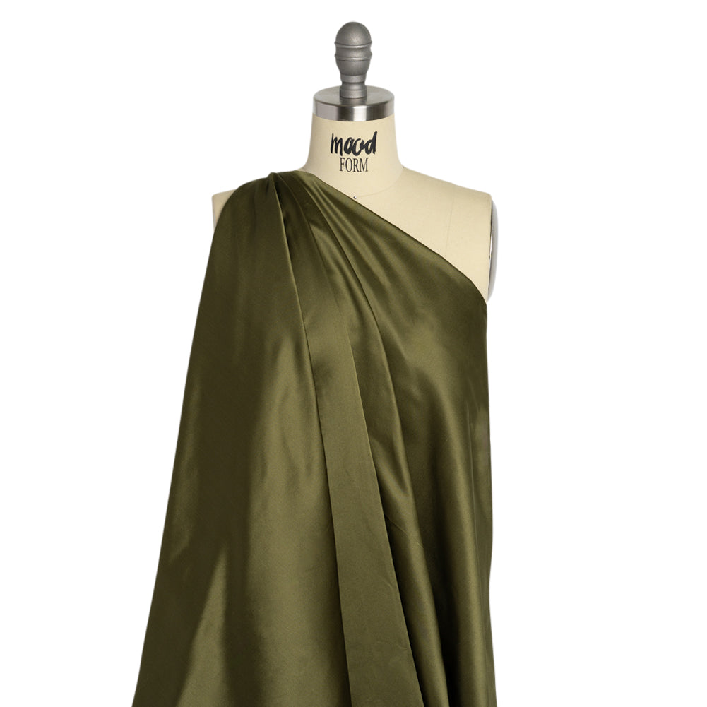 Silk Duchesse Satin - Moss - Premium Collection - Joann Fabrics
