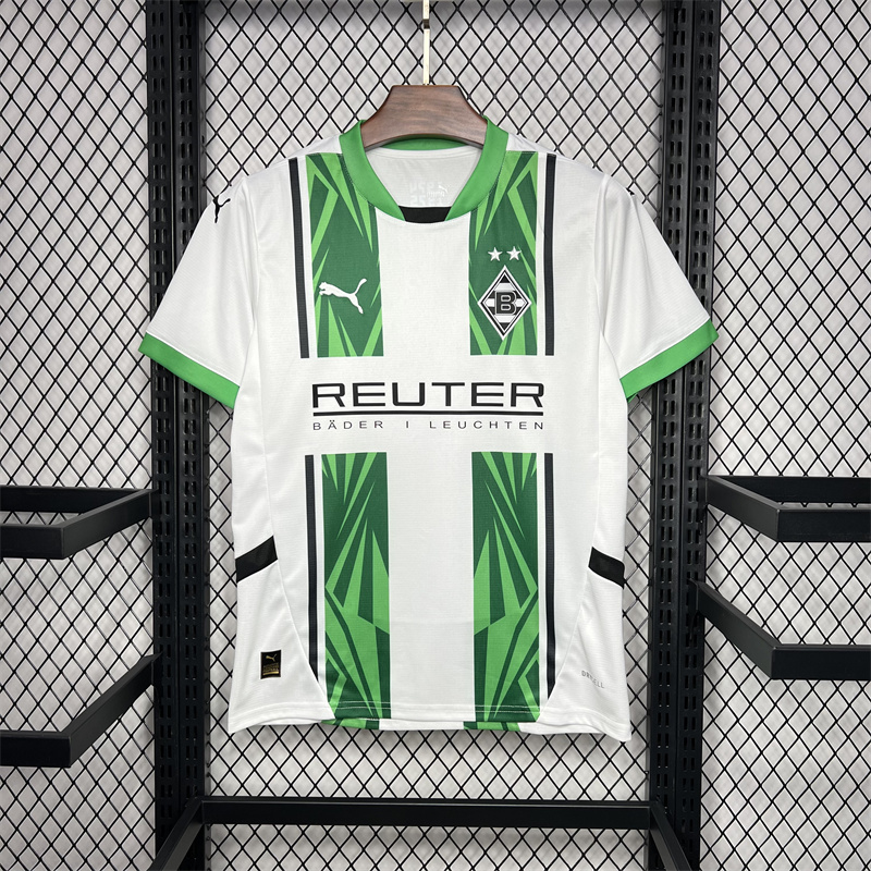 2024/2025 Borussia Mönchengladbach Home Football Jersey 1:1 Thai Quality
