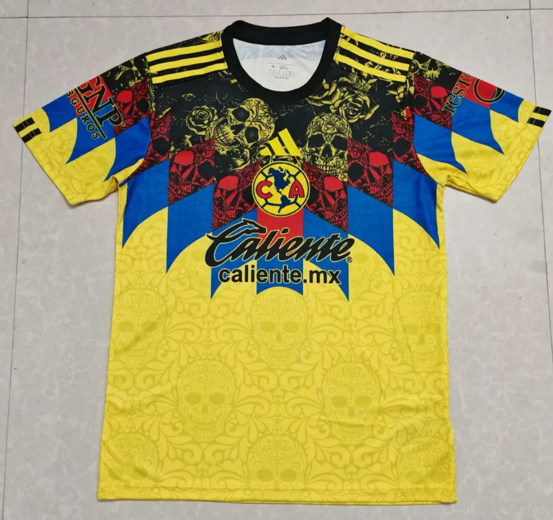 2025/2026 Club América Home  Day of the Dead Football Shirt 1:1 Thai Quality