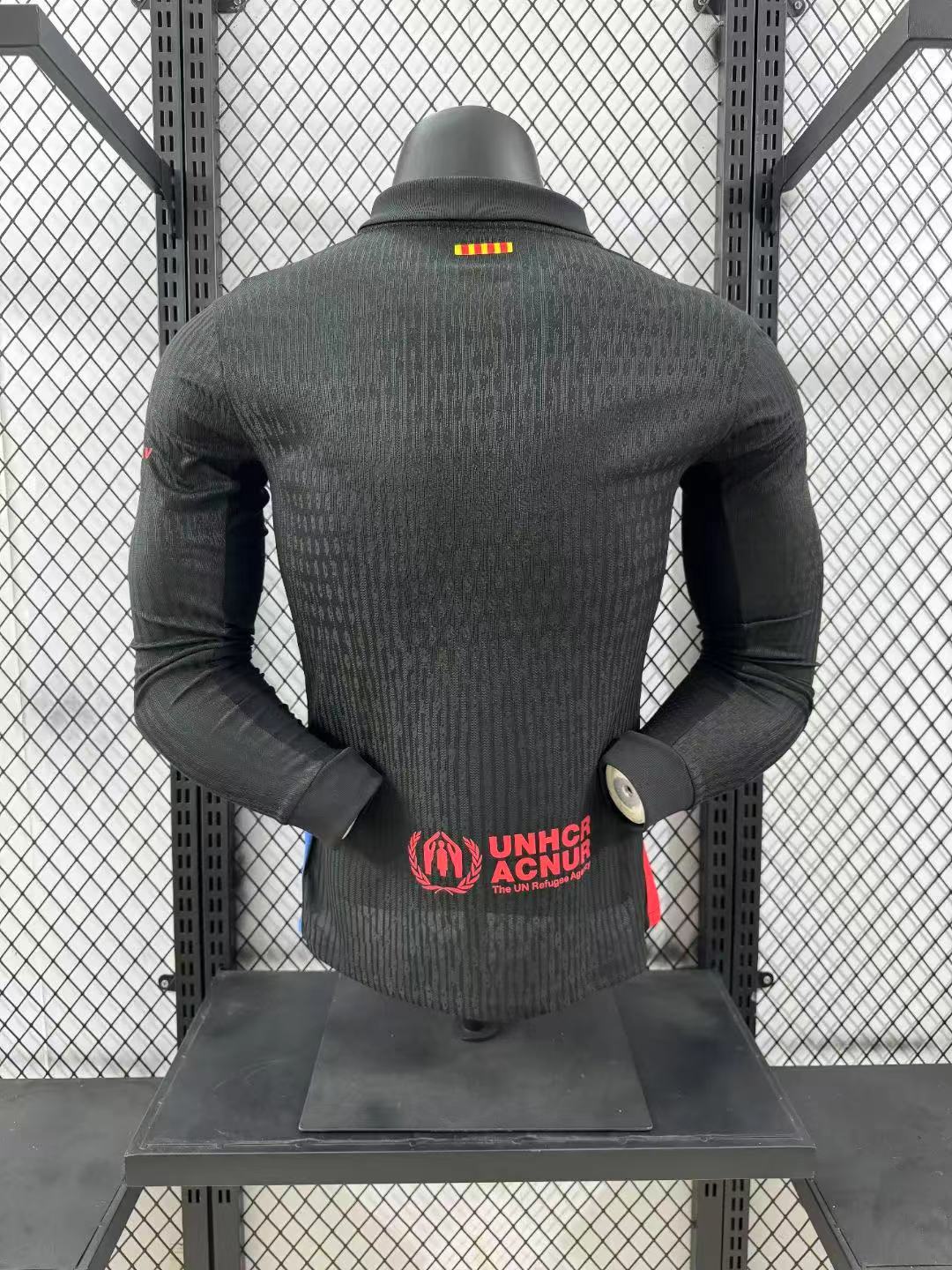 2024/2025 Long Sleeve Barcelona Away No Spotify Jersey  1:1 Thai Quality