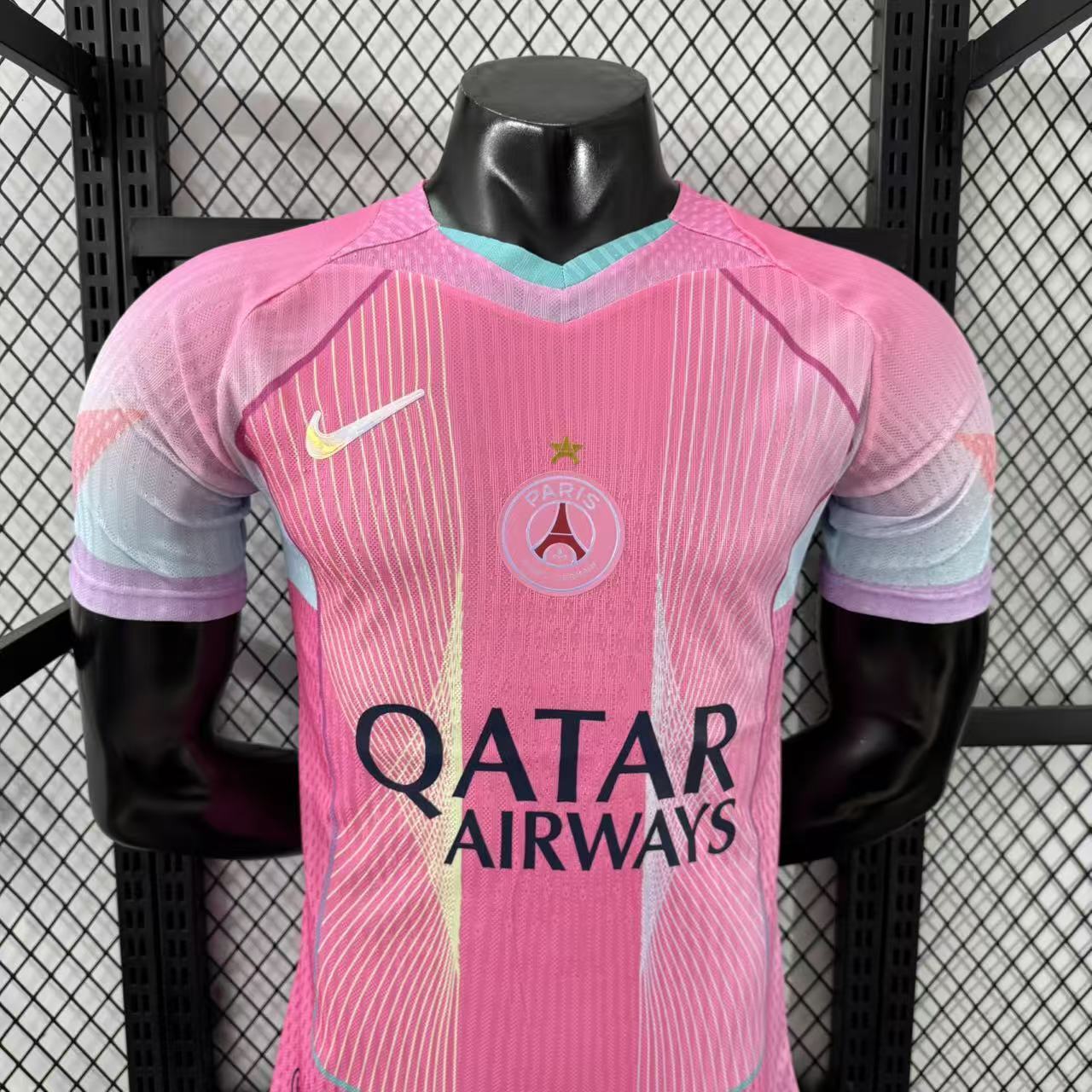 2025/2026 Player Version Psg Paris Saint-Germain Special Edition Pink Football Jersey 1:1 Thai quality