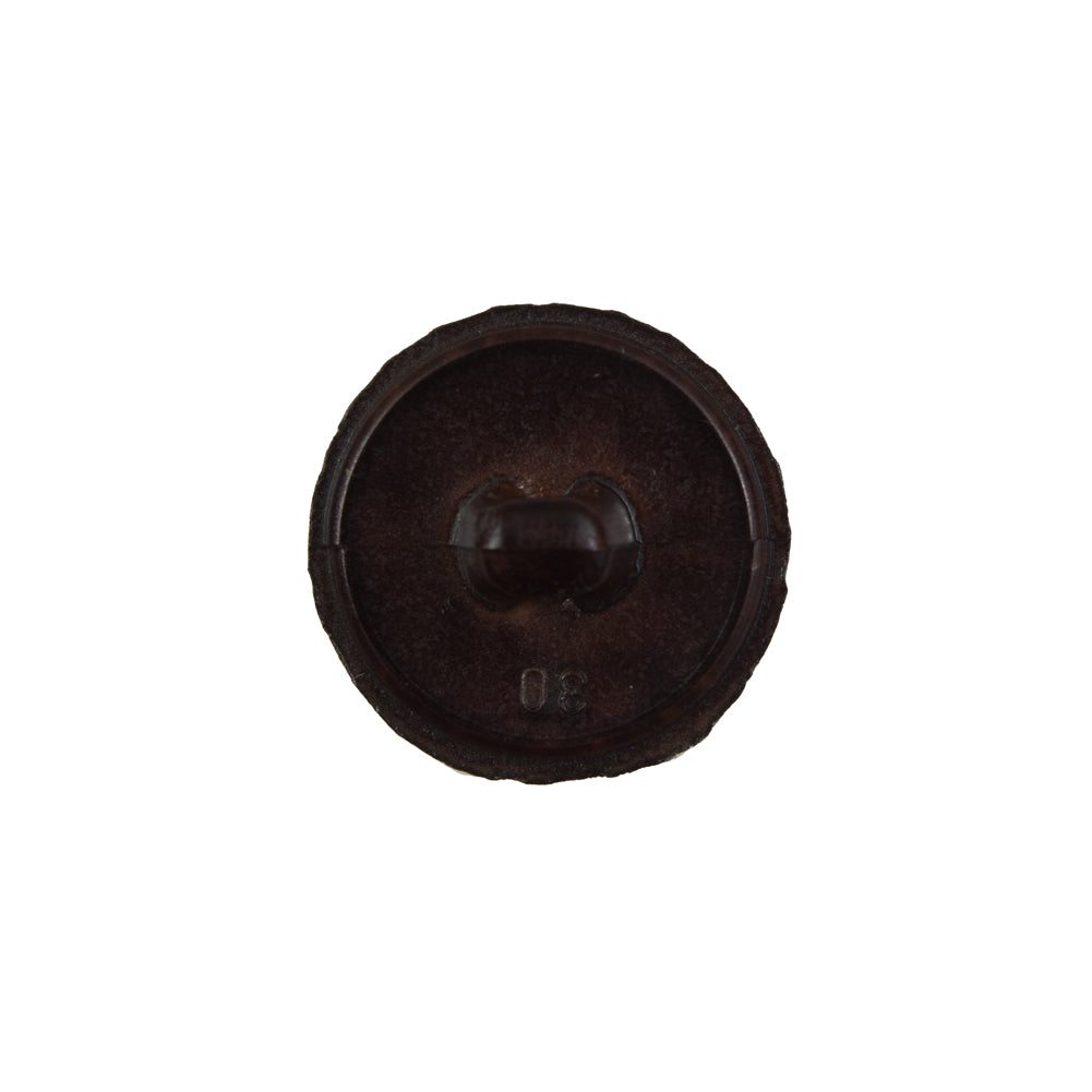 Brown Faux Leather Plastic Button - 32L/20MM - Joann Fabrics