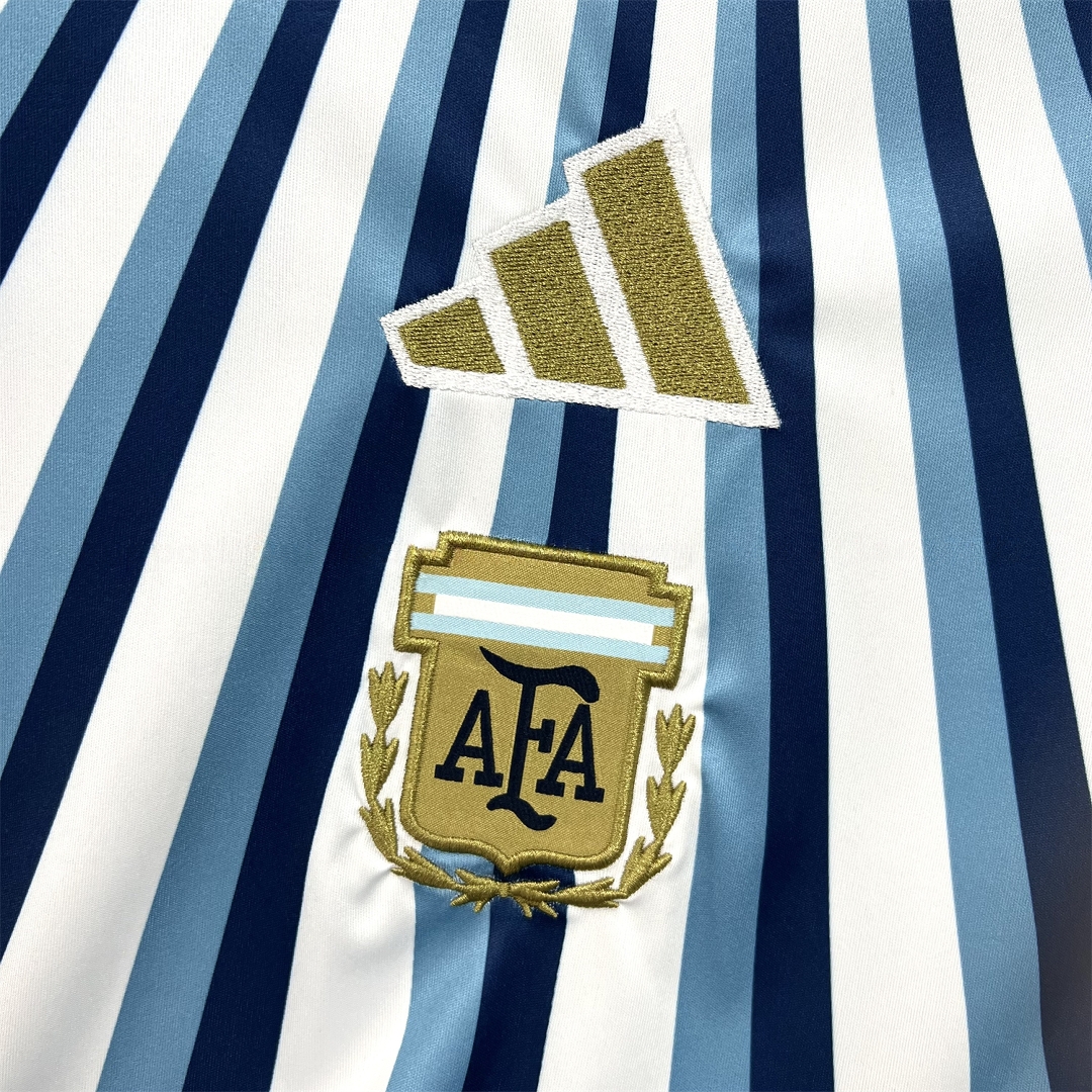 Argentina 2026 Blue Rays Pre-Match Training Kit - Fans Version - UnitedFutballJersey