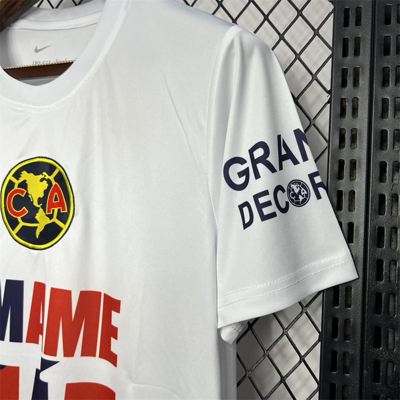 2024/2025 Club América Champions White Commemorative Edition Jersey 1:1 Thai Quality