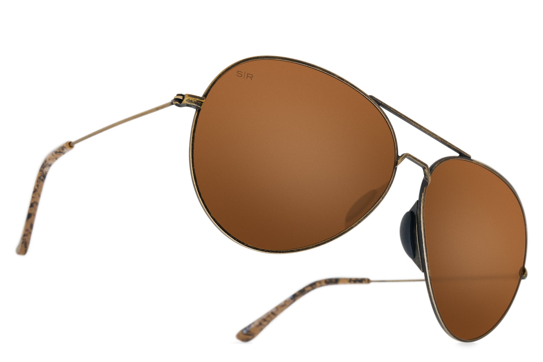 Tangle Free Aviator – Snakeskin Polarized