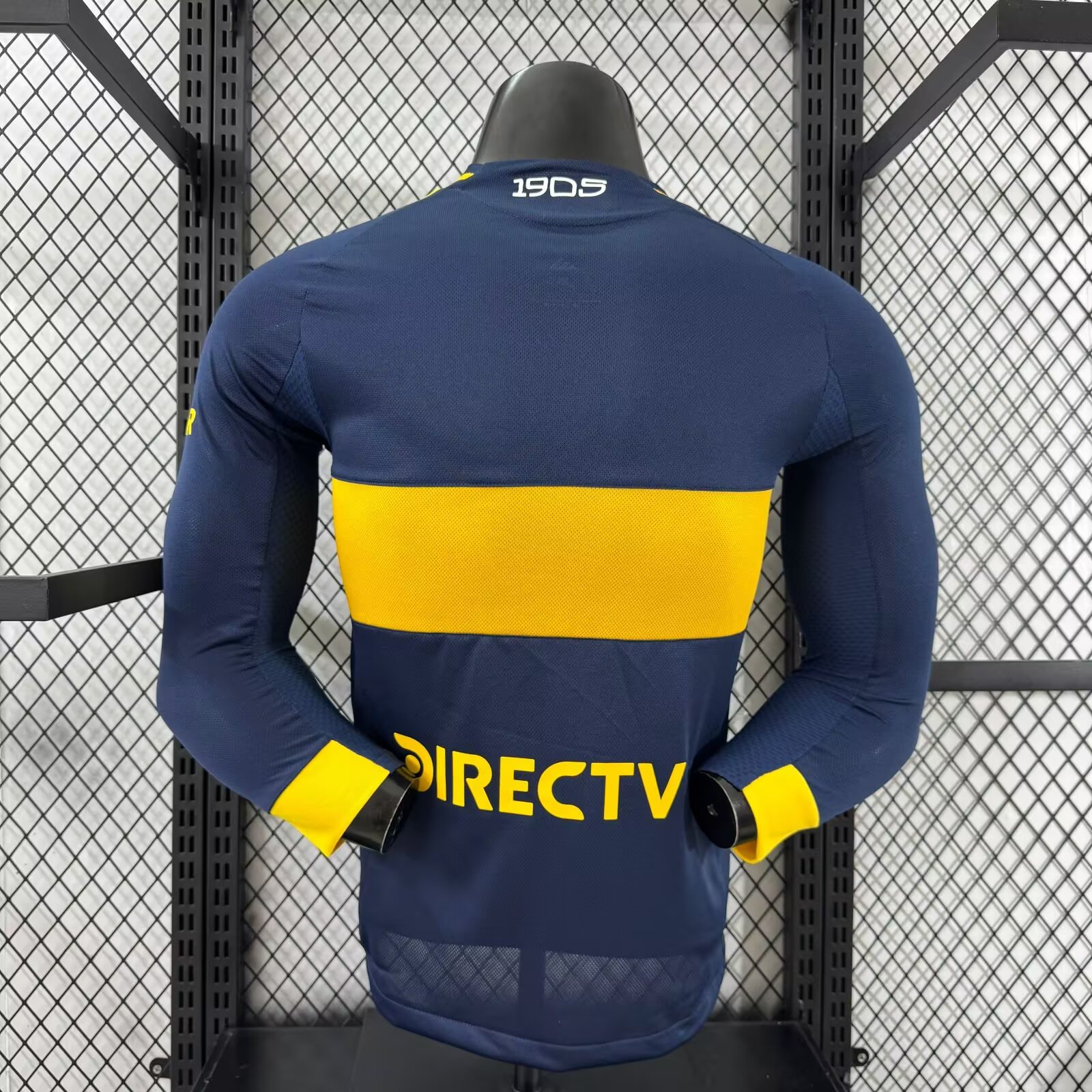 2025/2026 Long Sleeves Player Version Boca Juniors Home Football Jersey 1:1 Thai Quality