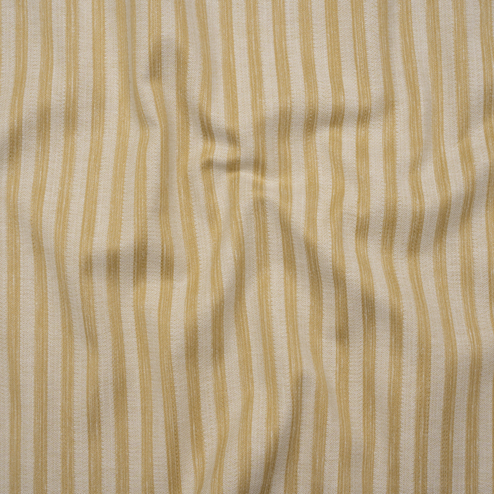 Cotton Blend Home Decor Jacquard - Maize Stripes - British Imported - Joann Fabrics