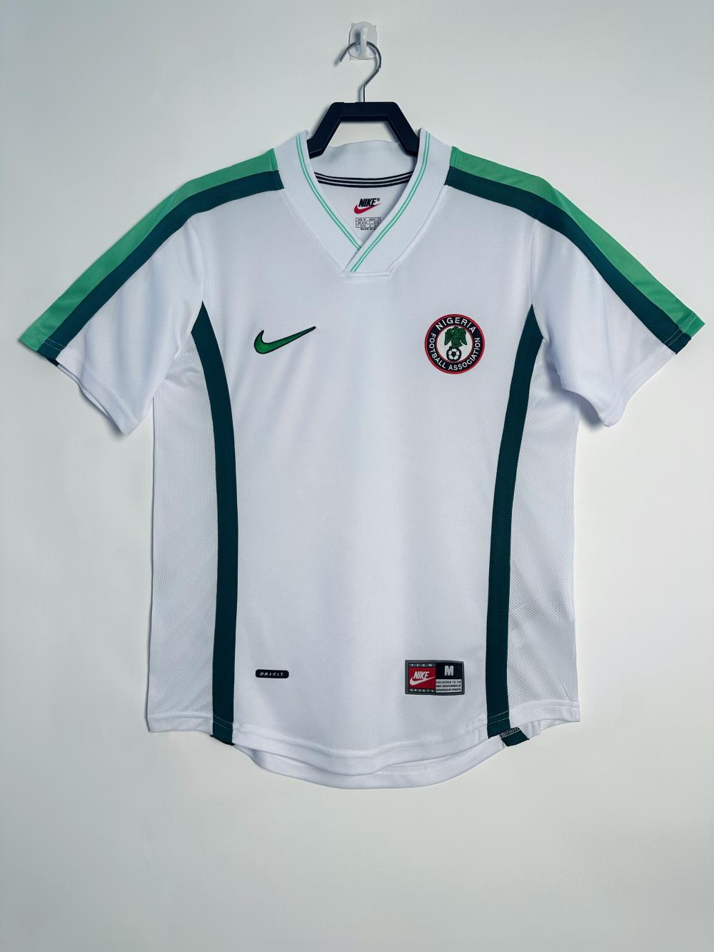 1998 Retro Nigeria National Team Away Football Shirt 1:1 Thai Quality