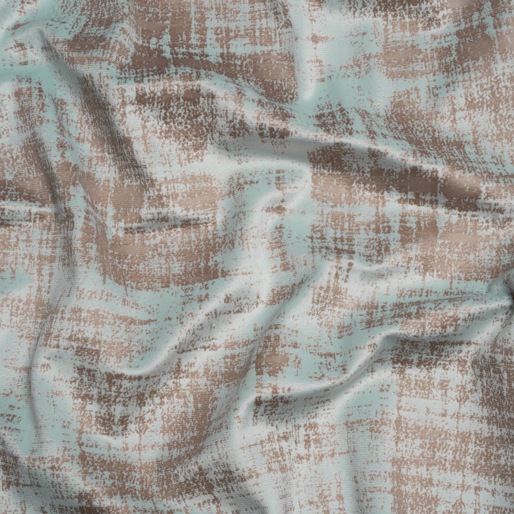 Kasa Seafoam Crosshatching Embossed Knit Velvet - Joann Fabrics