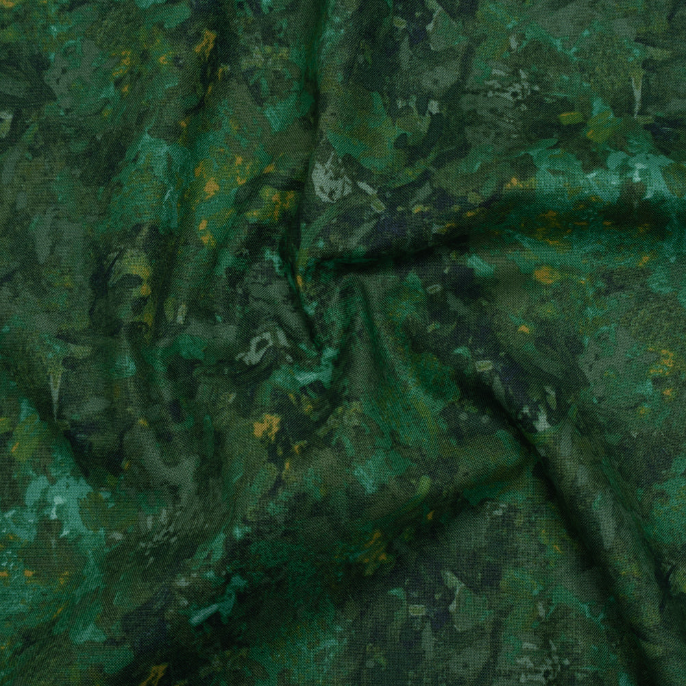 Printed Quilting Cotton by Deborah Edwards for Northcott Studio - Spruce Painterly Abstract - Chroma Collection - Joann Fabrics
