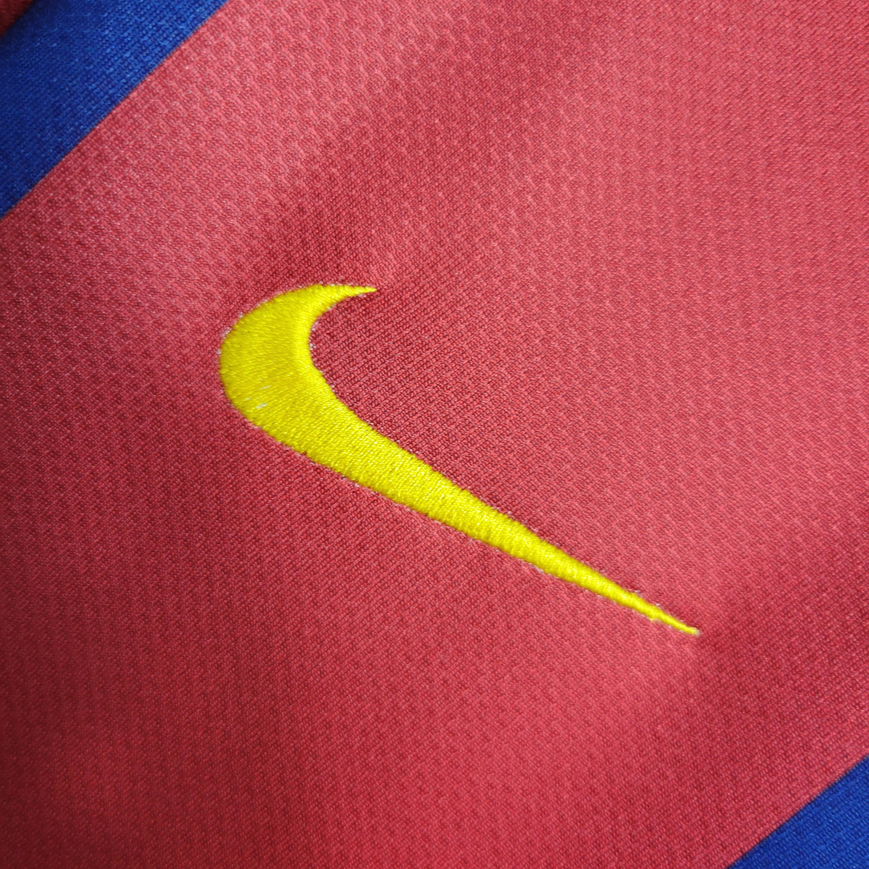 2007/2008 Retro Barcelona Football Shirt Home 1:1 Thai Quality