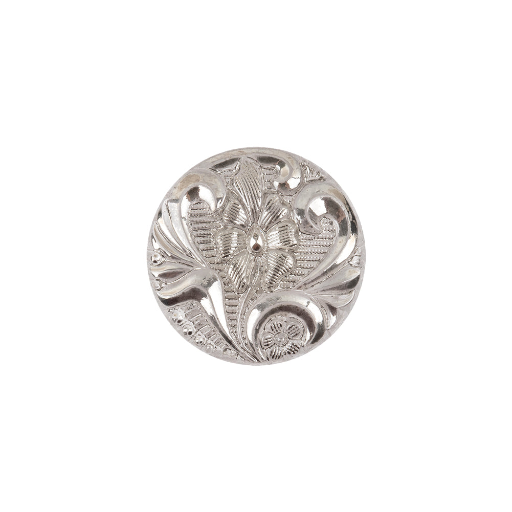 Vapor Translucent Floral Shank Back Glass Button - 28L/18mm - Joann Fabrics