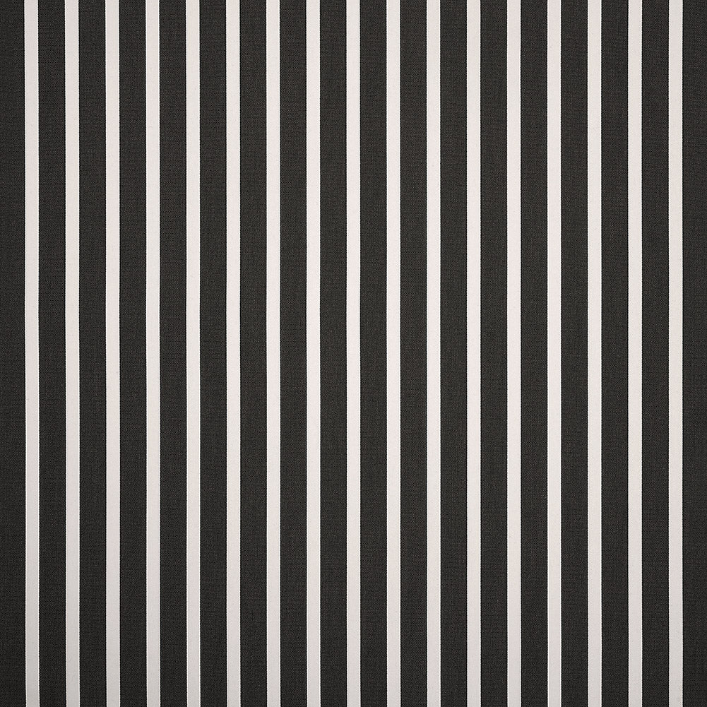 Shore Upholstery Woven by Sunbrella - Classic Black and White Stripes - Joann Fabrics