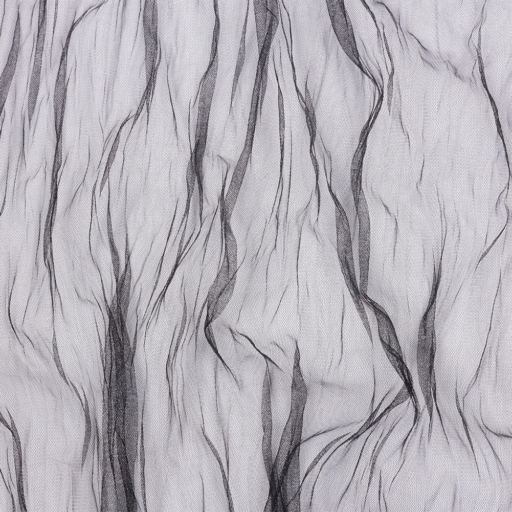 Crinkled Soft Polyester Tulle - Black - Poplar Collection - Joann Fabrics