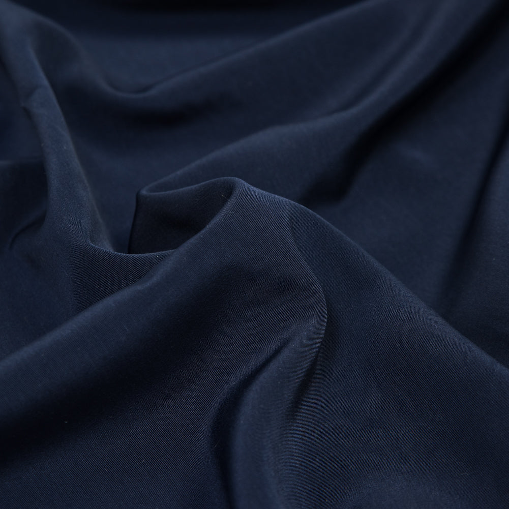 Polyester Peachskin - Navy - Joann Fabrics