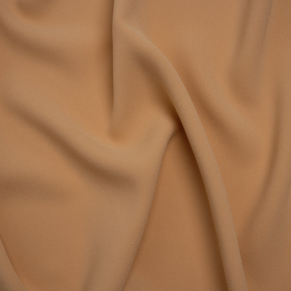 Stretch Polyester Crepe by Alex Perry - Beige - Designer Deadstock - Joann Fabrics
