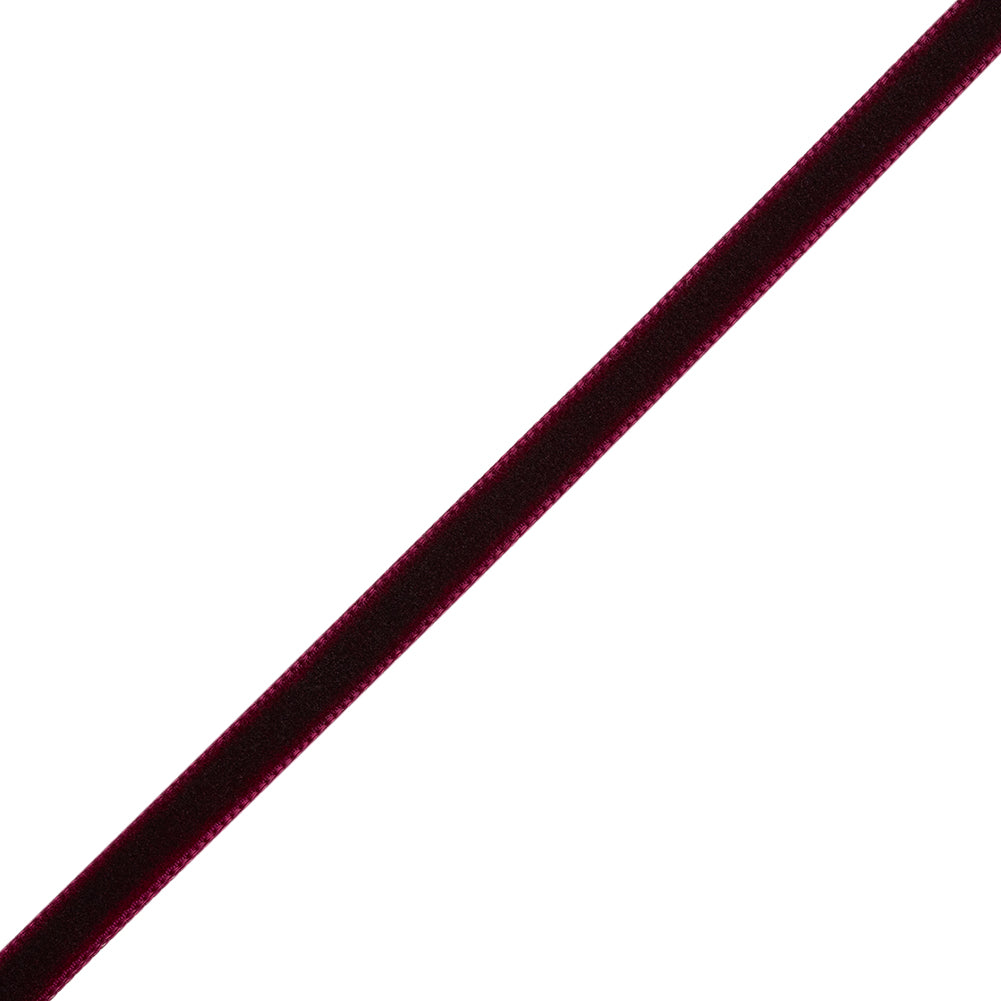 Single Faced Velvet Ribbon Made in Italy - 1/4