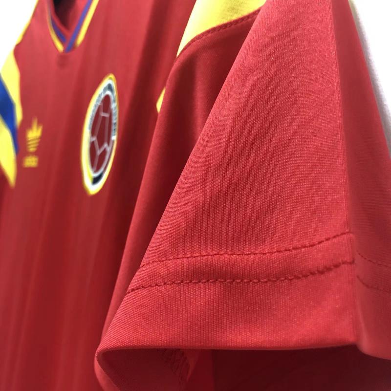 1990 Retro Colombia Away Football Shirt 1:1 Thai Quality
