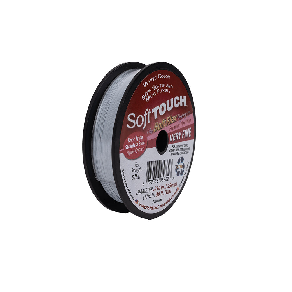 Soft Touch White .010 Stainless Steel Wire - 30 FT - Joann Fabrics