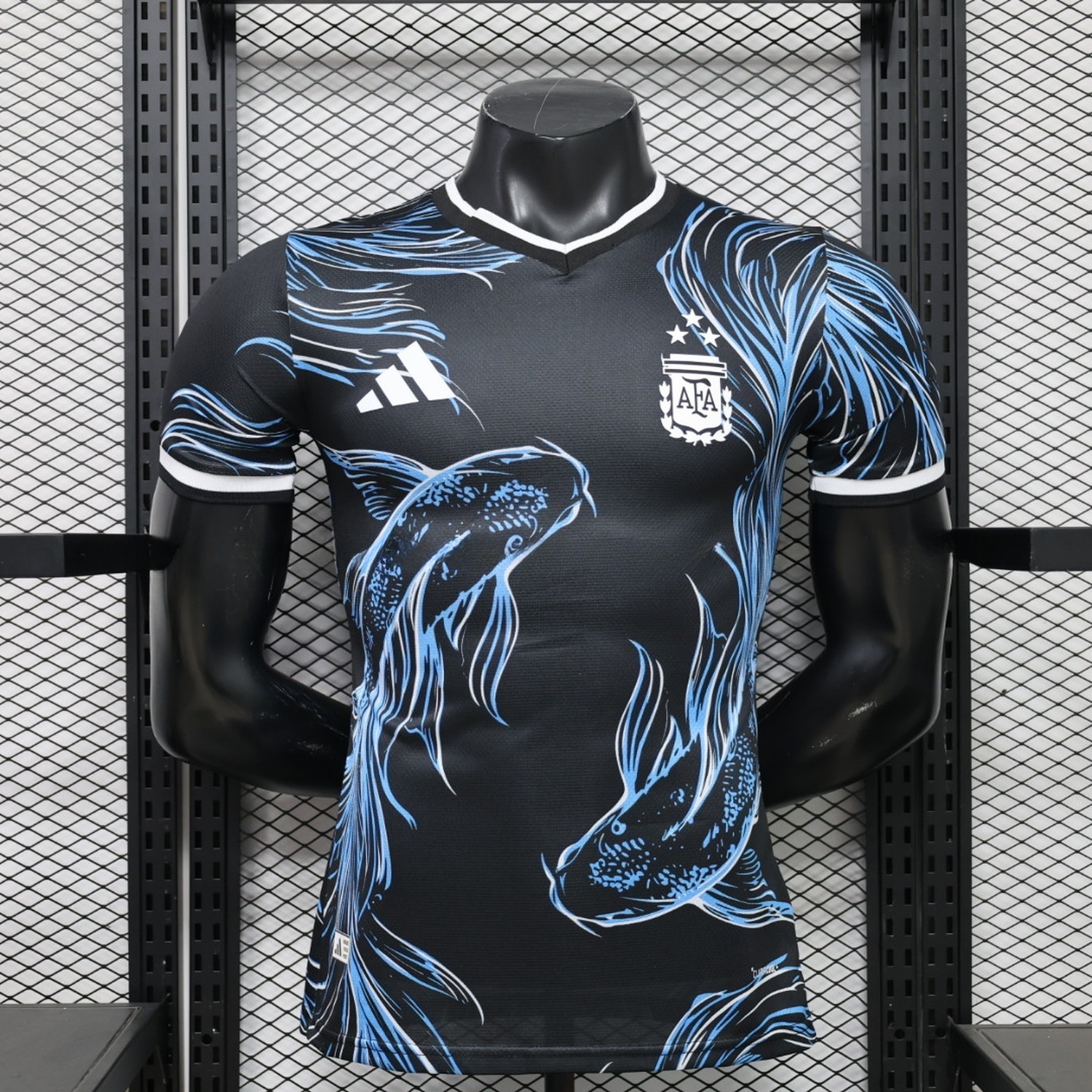 Argentina 2026 Black Blue Special Jersey - Player Version - UnitedFutballJersey