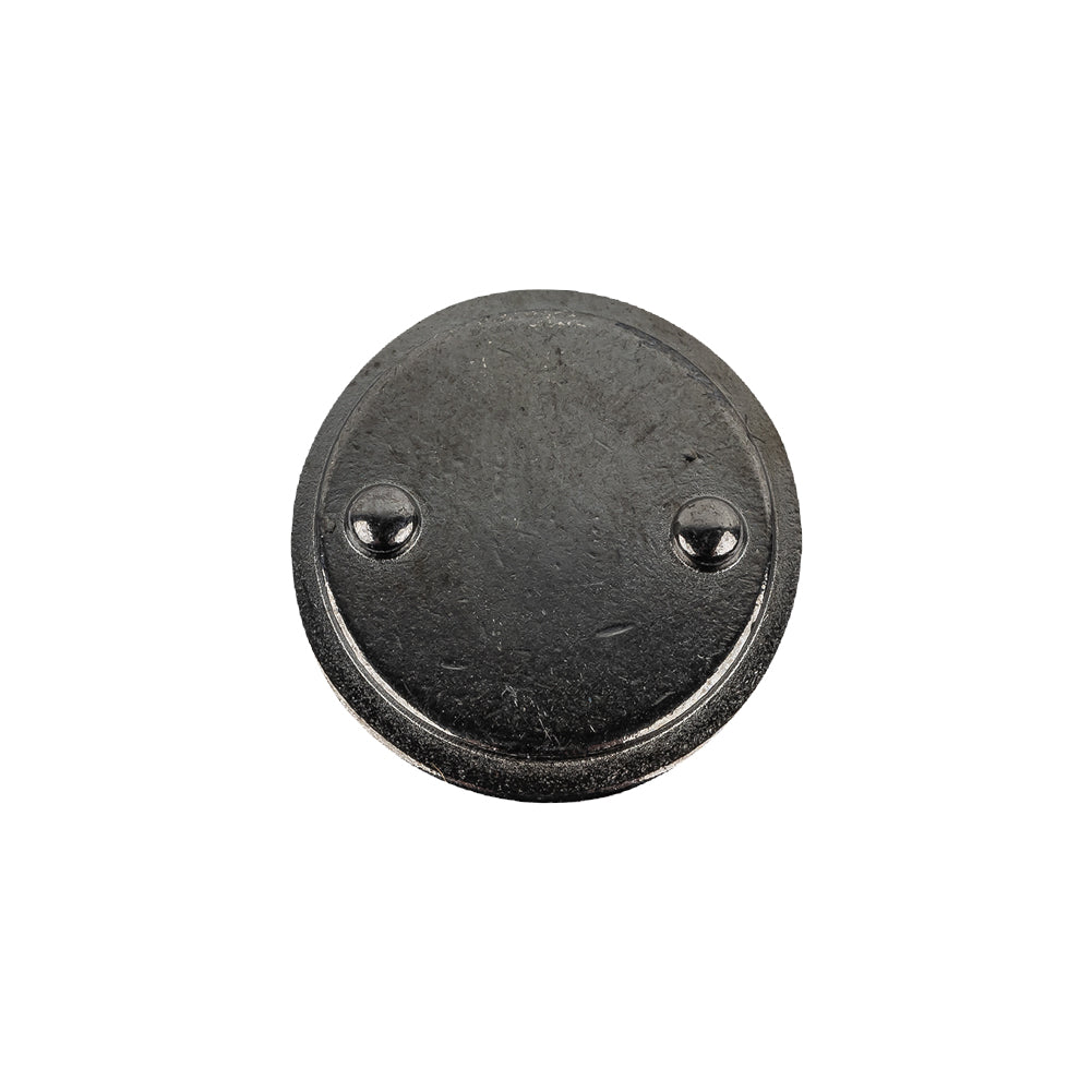 Silver Metal One Piece Snap-In Coat Button - 32L/20mm - Joann Fabrics