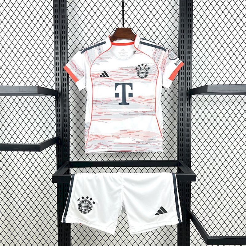 2025/2026 Bayern Munich Away Football Jersey 1:1 Thai Quality Kids Size