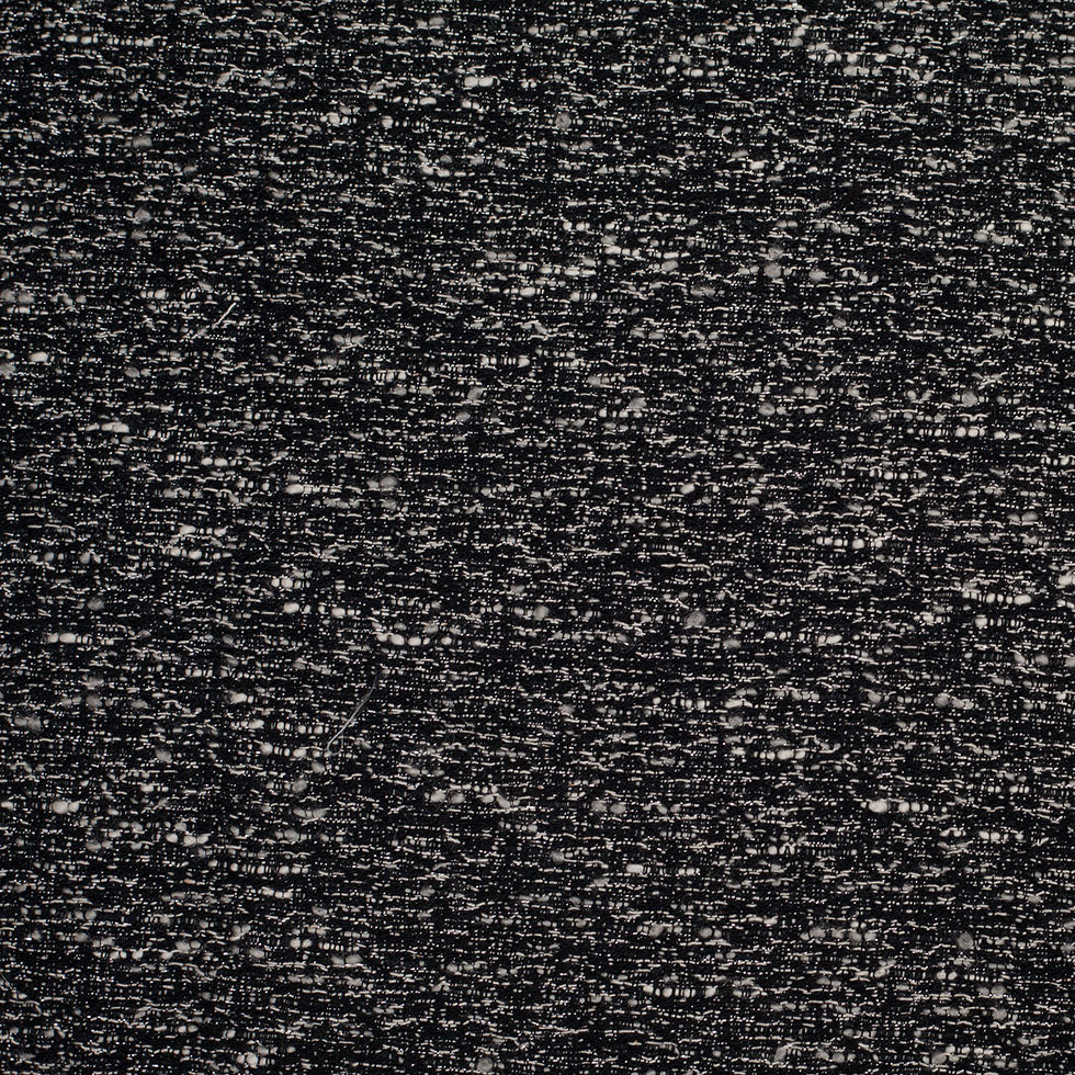 Italian Black/White Metallic Wool Woven - Joann Fabrics