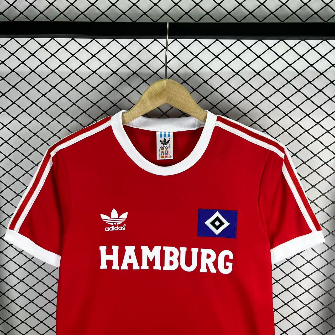 1974/1975 Retro Hamburger SV Away Football Jersey 1:1 Thai Quality