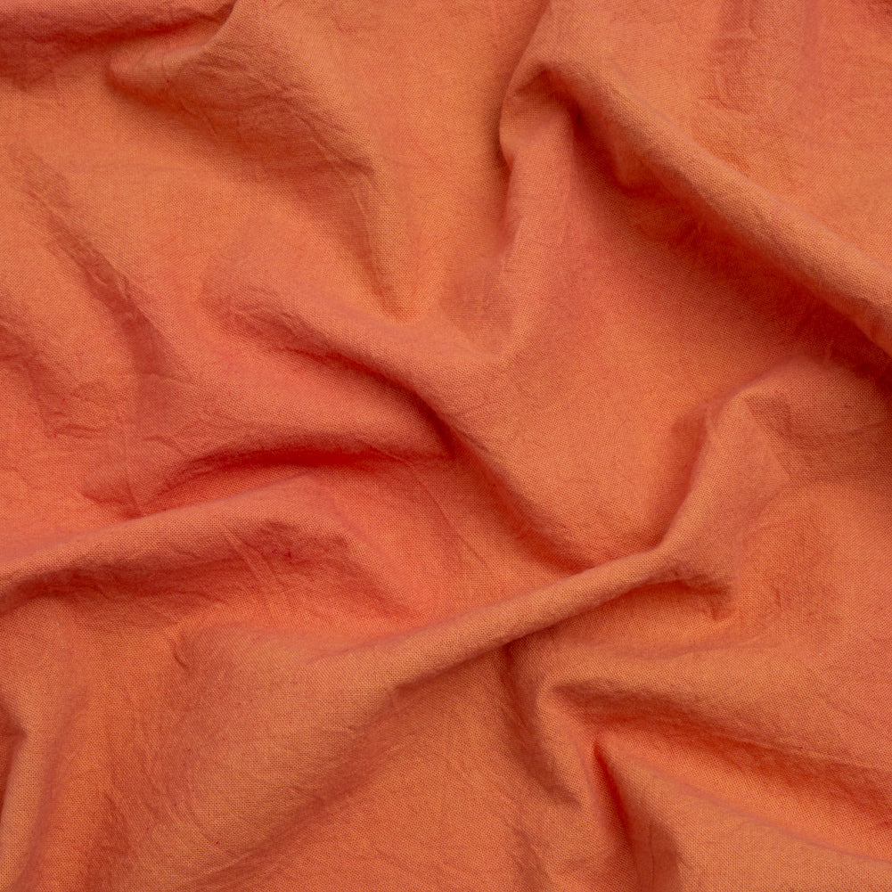 Terracotta Mottled Wrinkled Lightweight Cotton Canvas - Joann Fabrics