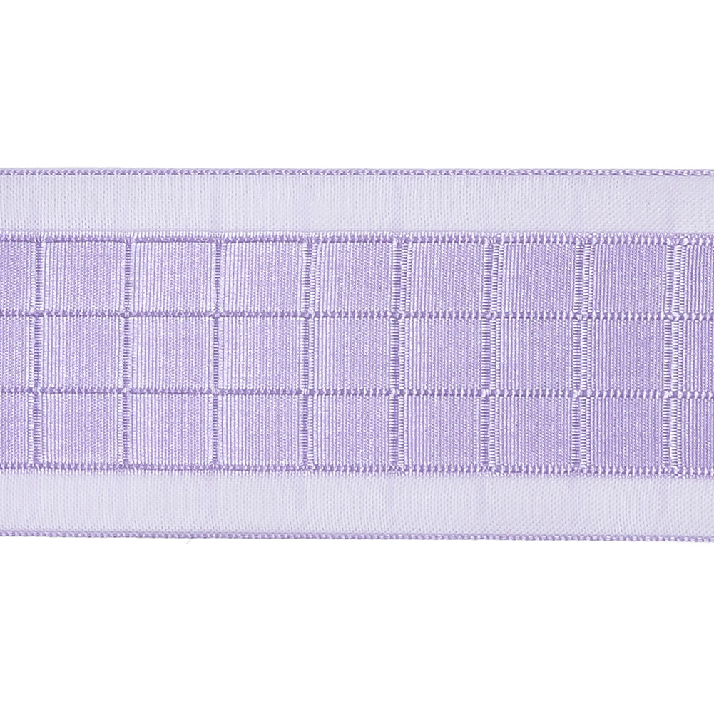 Lilac Squares and Sheer Borders Ribbon - 36mm - Joann Fabrics
