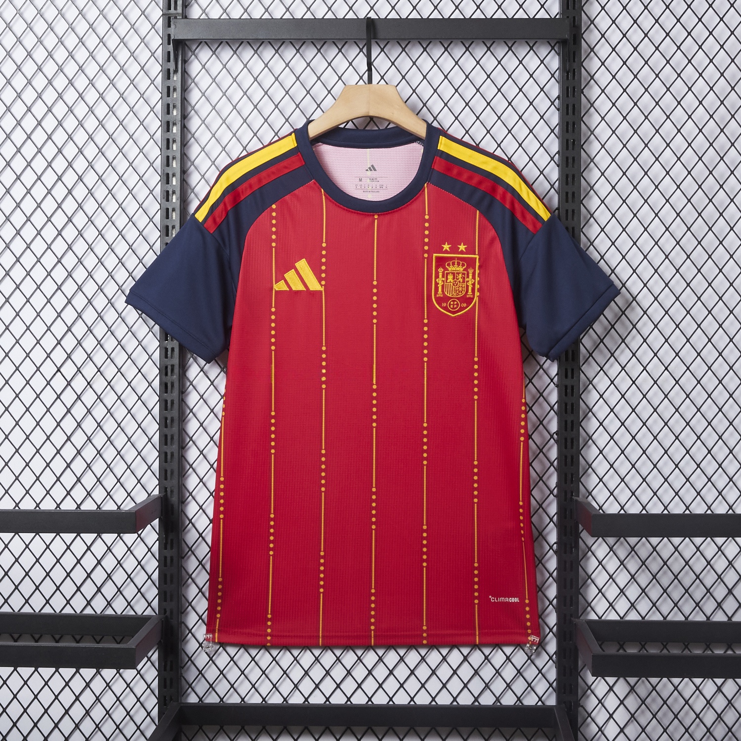 【Two-Crown Star】Spain 2026 Home Jersey - Fans Version - UnitedFutballJersey