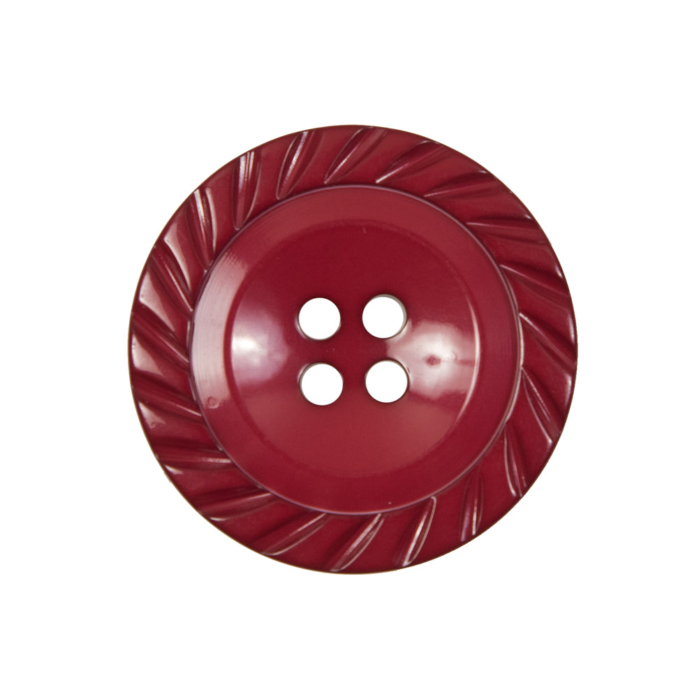 Red Plastic 4-Hole Button - 40L/25.5mm - Joann Fabrics