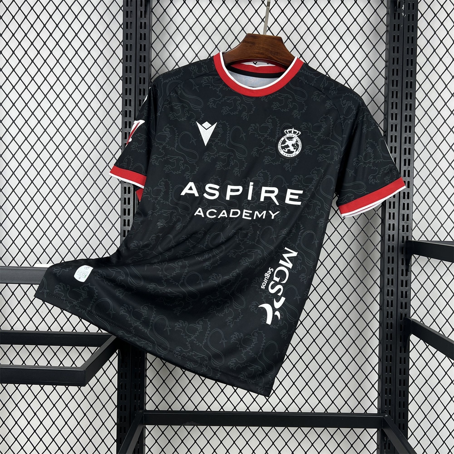 Cultural Leonesa 25-26 Away Black Jersey - Fans Version - UnitedFutballJersey