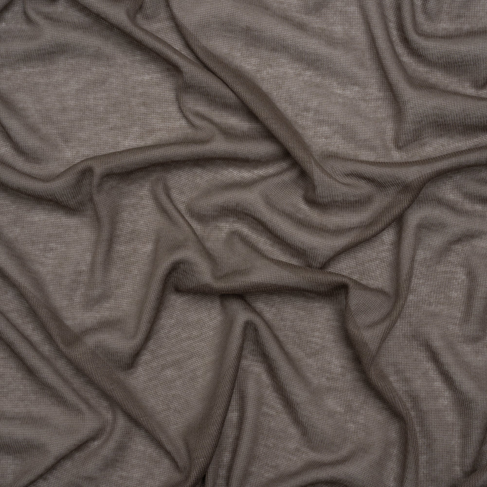 Featherweight Polyester Interlock Knit - Gray - Designer Deadstock - Joann Fabrics