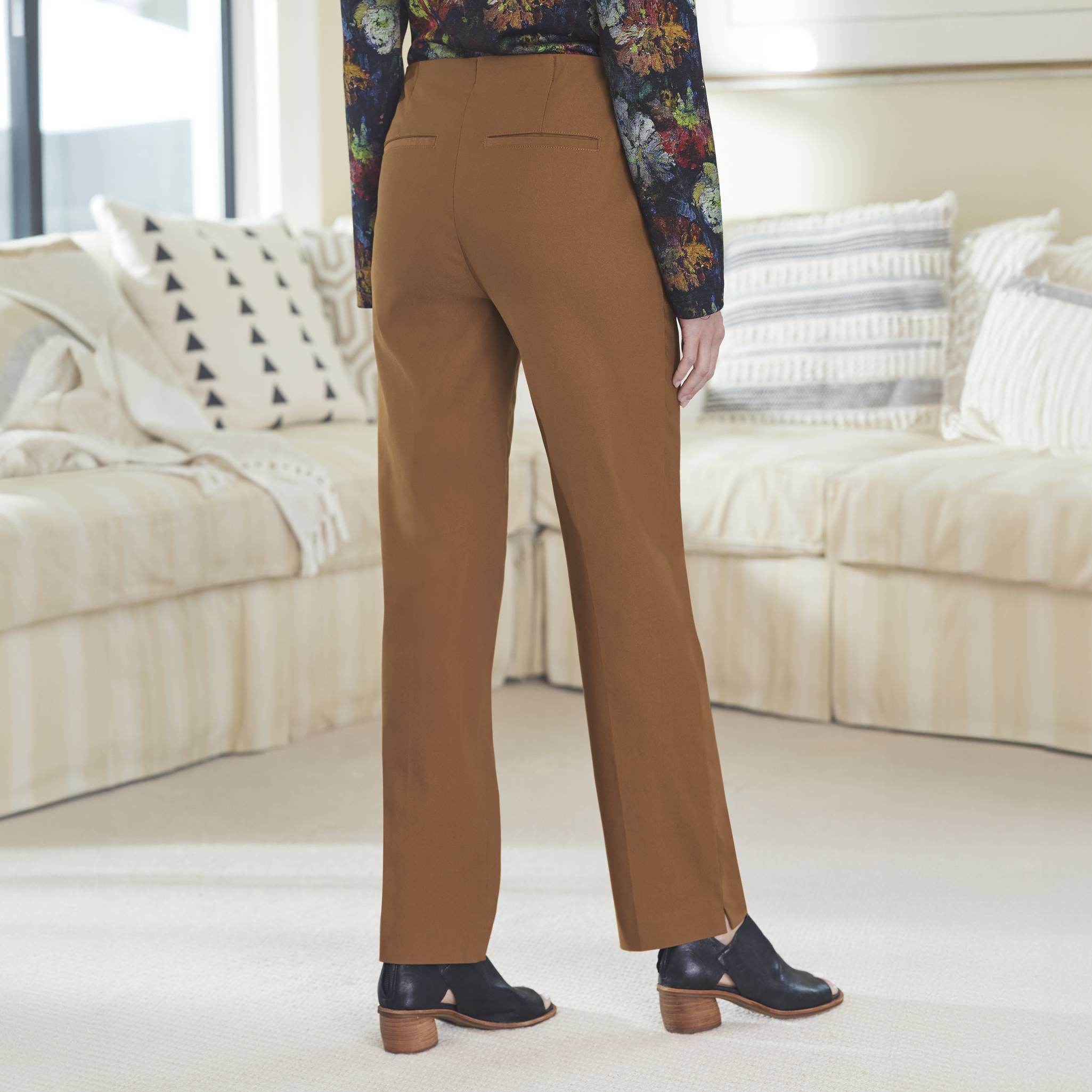 Slim-Sation Smooth-Waist Fine Twill Pants - Northstyle Catalog