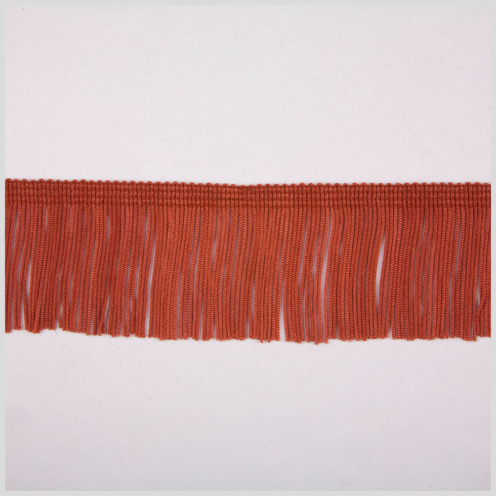 Cranberry Chainette Fringe - 2