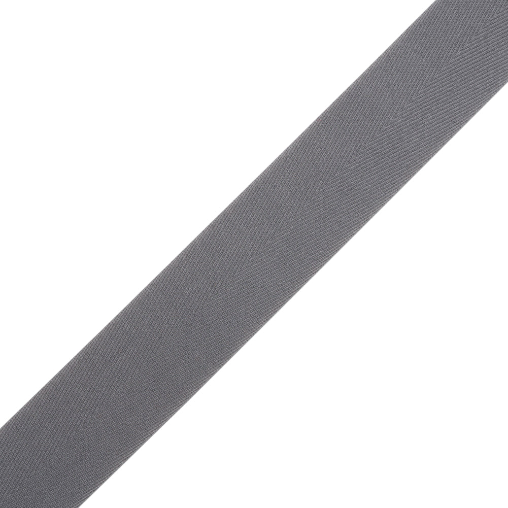 Tilly Nickel Herringbone Cotton Twill Tape - 25mm - Joann Fabrics