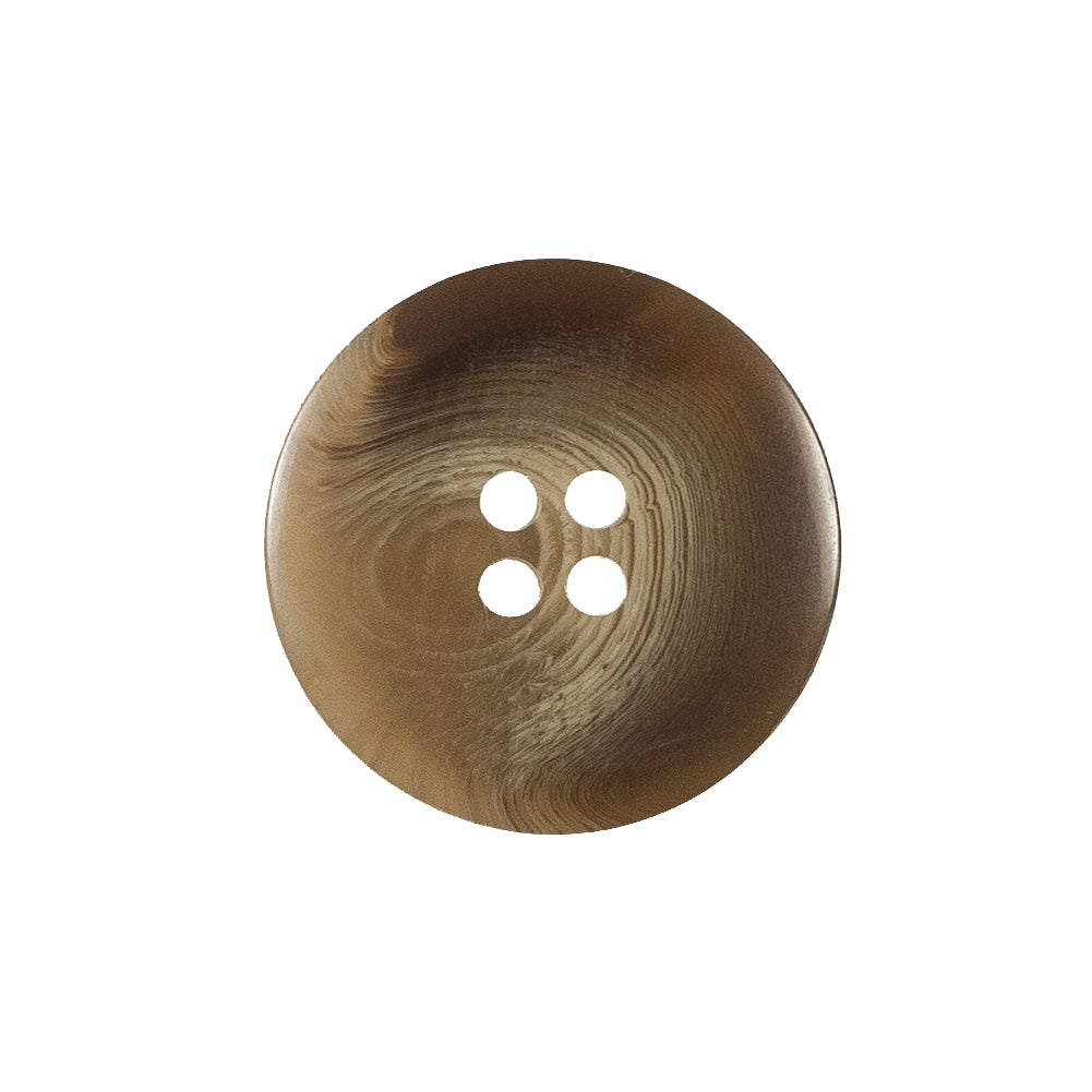Dark Beige Swirled Plastic Button - 36L/23mm - Joann Fabrics