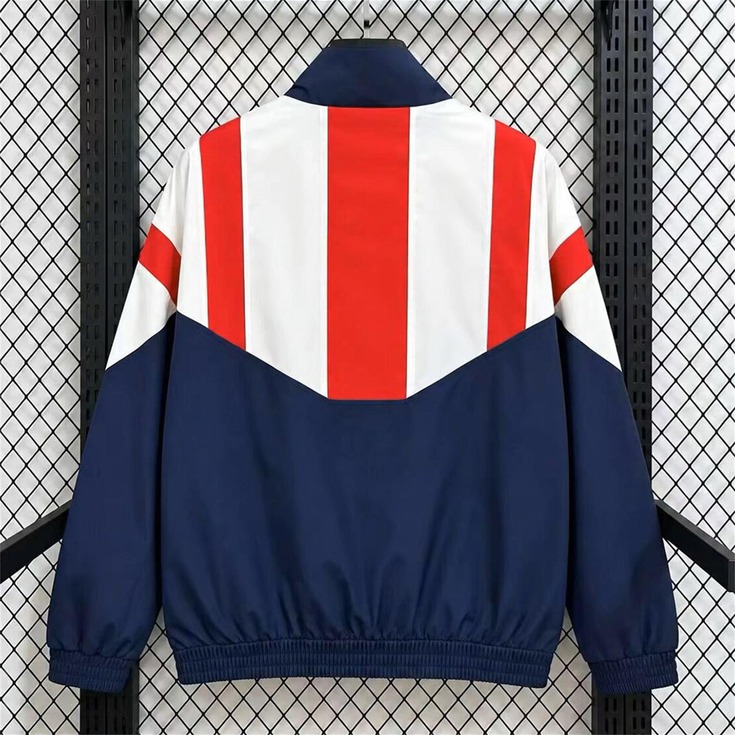 Arsenal 26-27 EQT Windbreaker Jacket - Navy Red White - UnitedFutballJersey