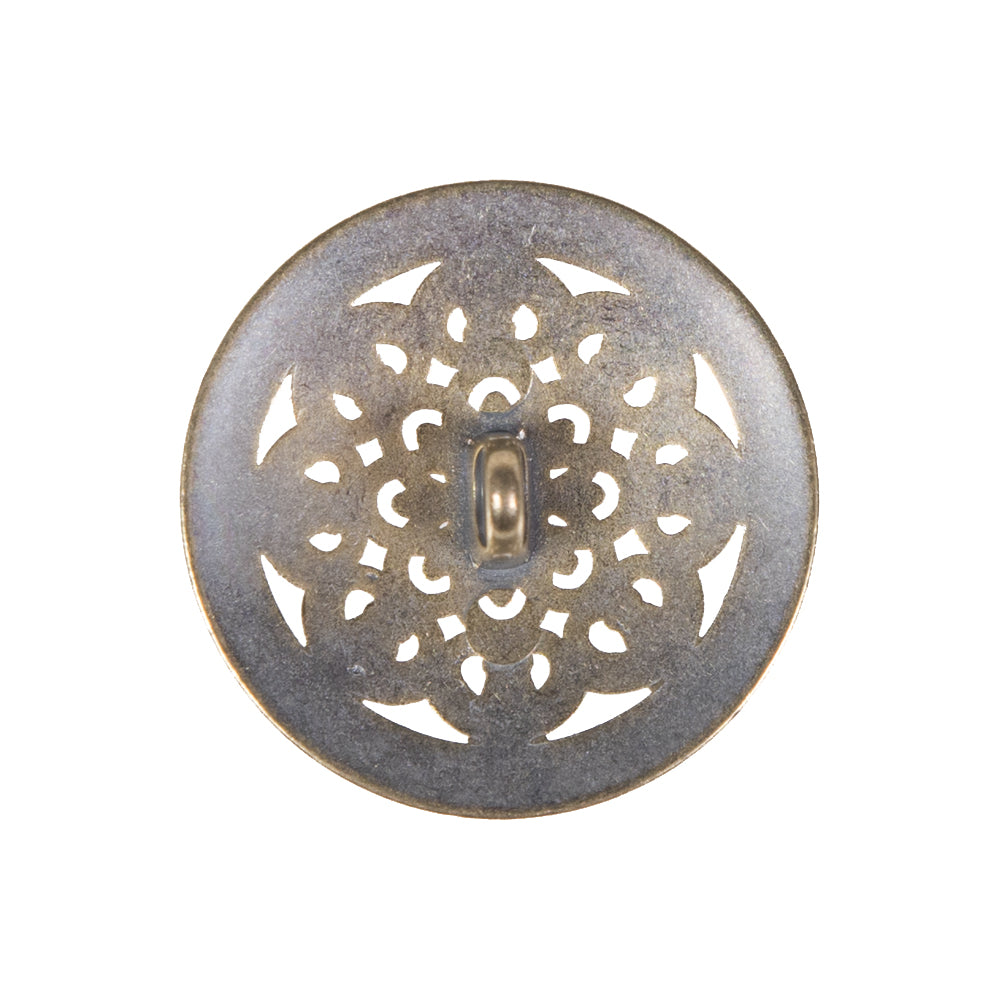 Silver Metal Coat Button - 40L/25.5mm - Joann Fabrics