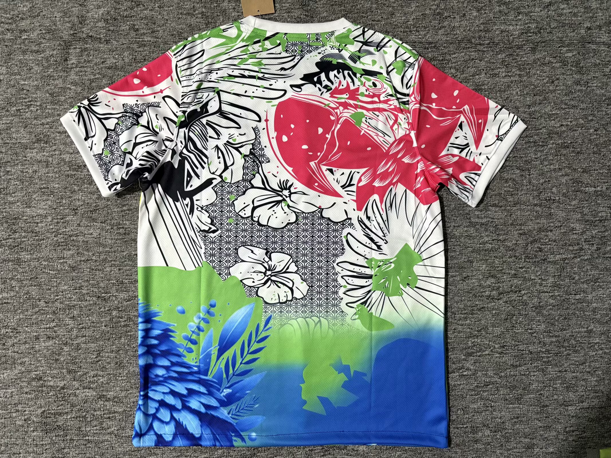 2025/2026 Brazil Parrot blue and red Football Shirt 1:1 Thai Quality