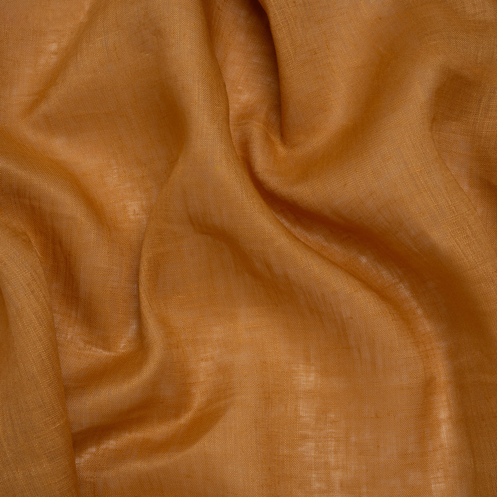 Lightweight Linen Woven - Caramel - Famous Australian Designer Deadstock - Joann Fabrics