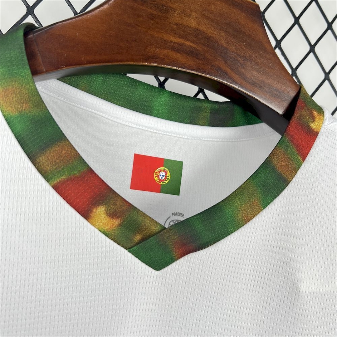 Portugal 2026 White And Green Special Jersey - Fans Version - UnitedFutballJersey
