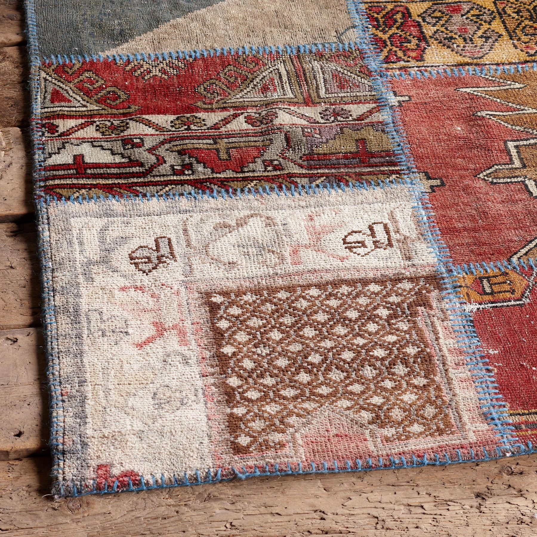 Anatolia Patchwork Hand-Knotted Rug - Blair Catalog
