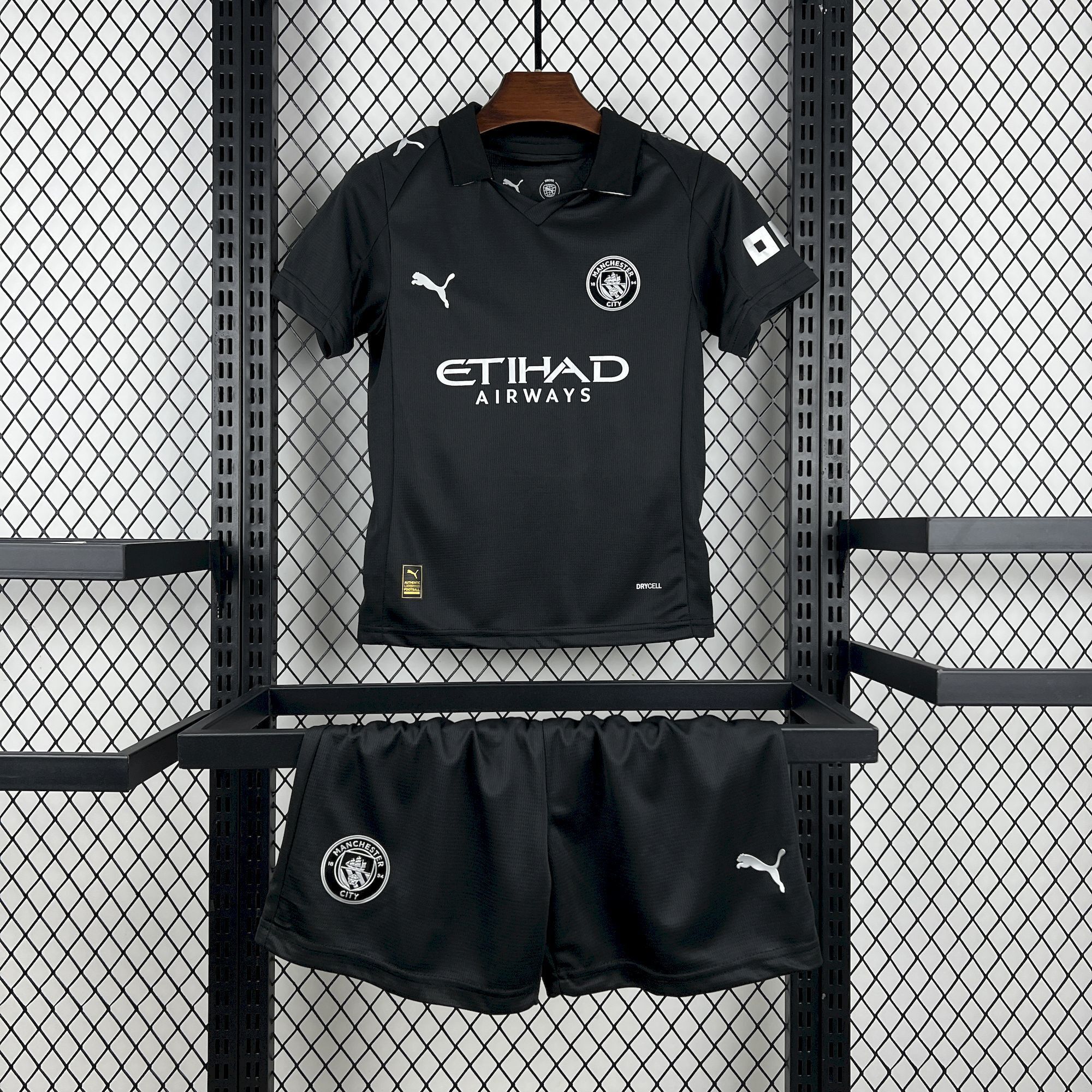 2025/2026 Manchester City Away Football Jersey 1:1 Thai quality Kids Size