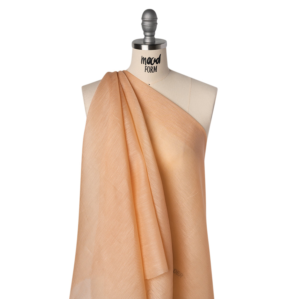 Silk and Linen Scrim - Nude - Famous Australian Designer Deadstock - Joann Fabrics