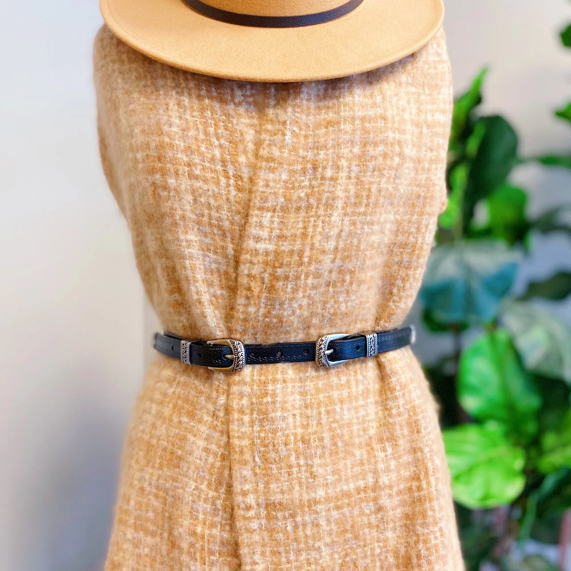 Genuine Double Buckle Belt - Grocery