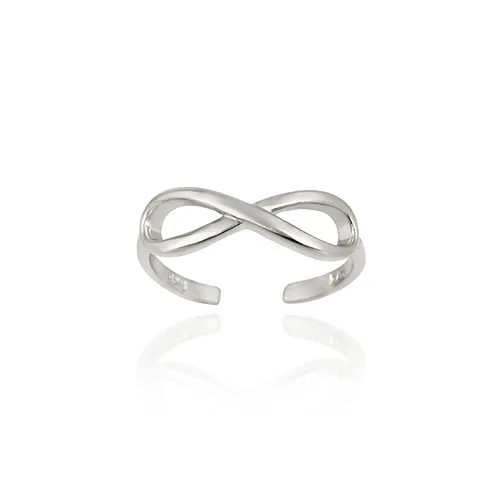 Sterling Silver Infinity Toe Ring - Grocery